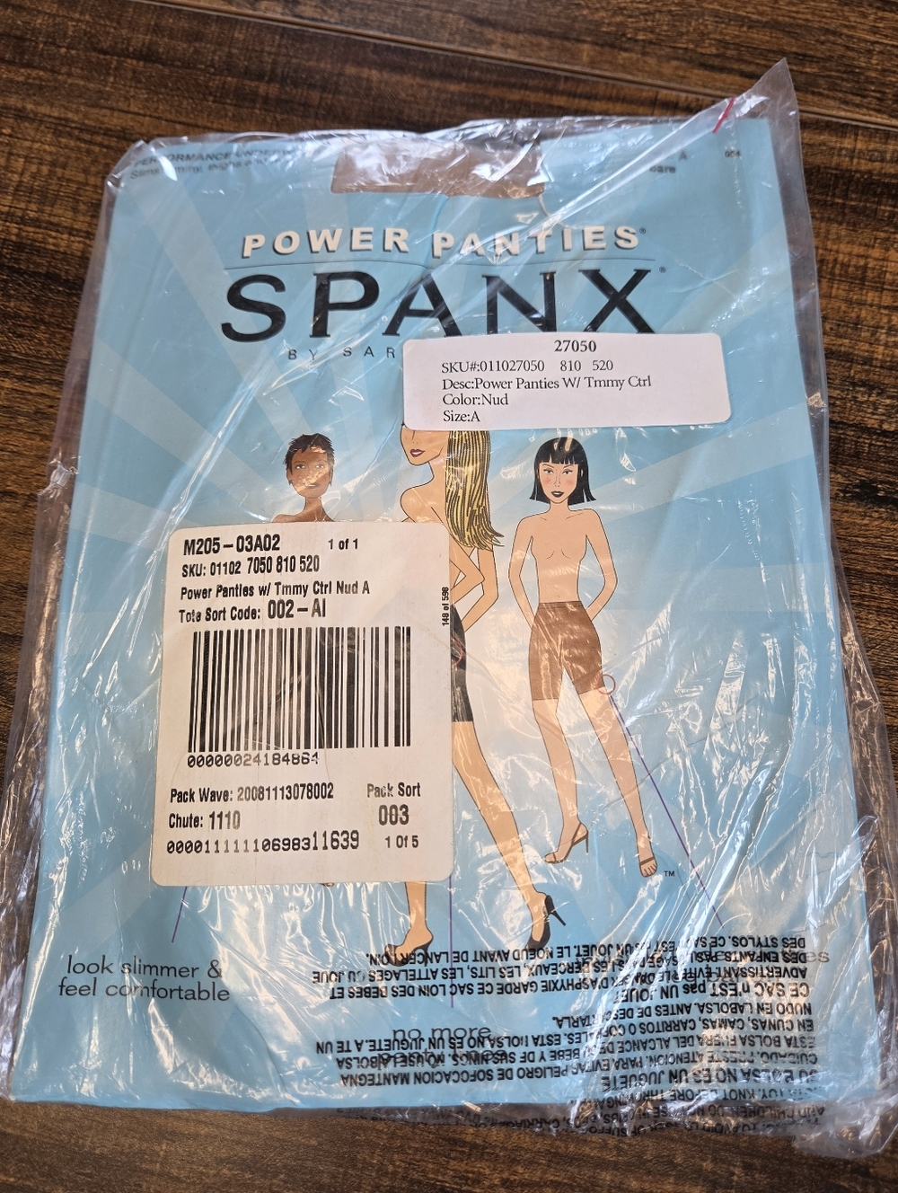 SPANX Power Panties Shapewear - Nude